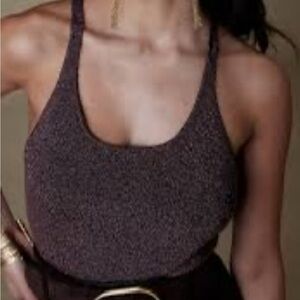 Banana Republic factory metallic tank top‎